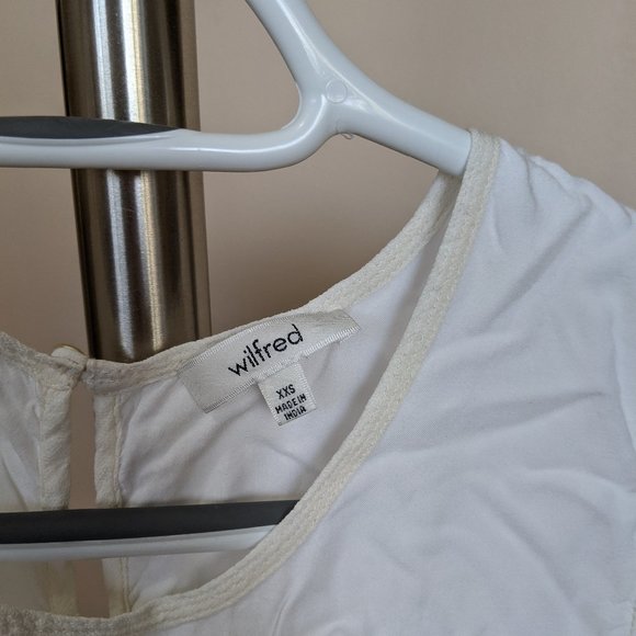 Aritzia Wilfred Flutter sleeve cropped tank - Picture 2 of 2